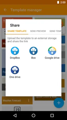 ADW Share to One drive android App screenshot 3